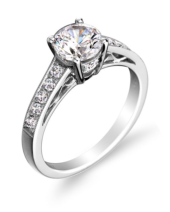Diamond engagement ring 21 by 14 Karat Jewelers, Livonia Michigan