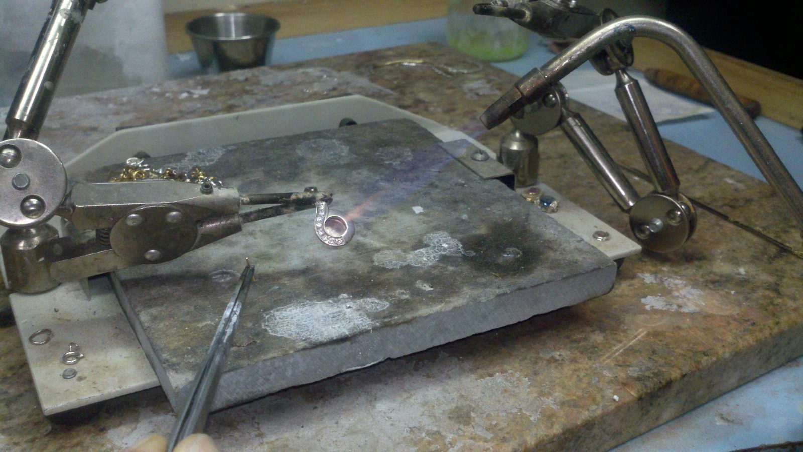 Custom-made fine jewelry piece 2 by 14 Karat Jewelers, Livonia Michigan