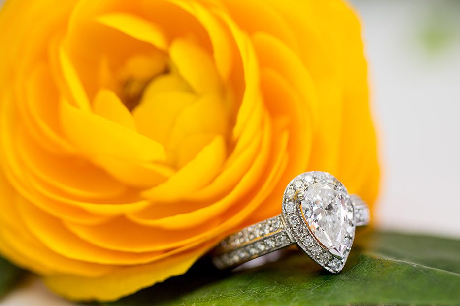 Diamond engagement ring 1 by 14 Karat Jewelers, Livonia Michigan