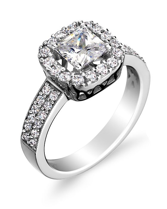 Diamond engagement ring 15 by 14 Karat Jewelers, Livonia Michigan